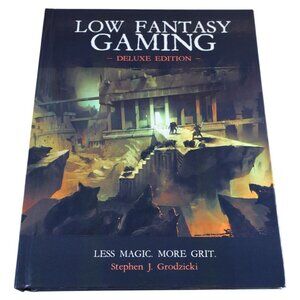 Low Fantasy Gaming Deluxe Edition RPG Hardcover Stephen J Grodzicki Pickpocket